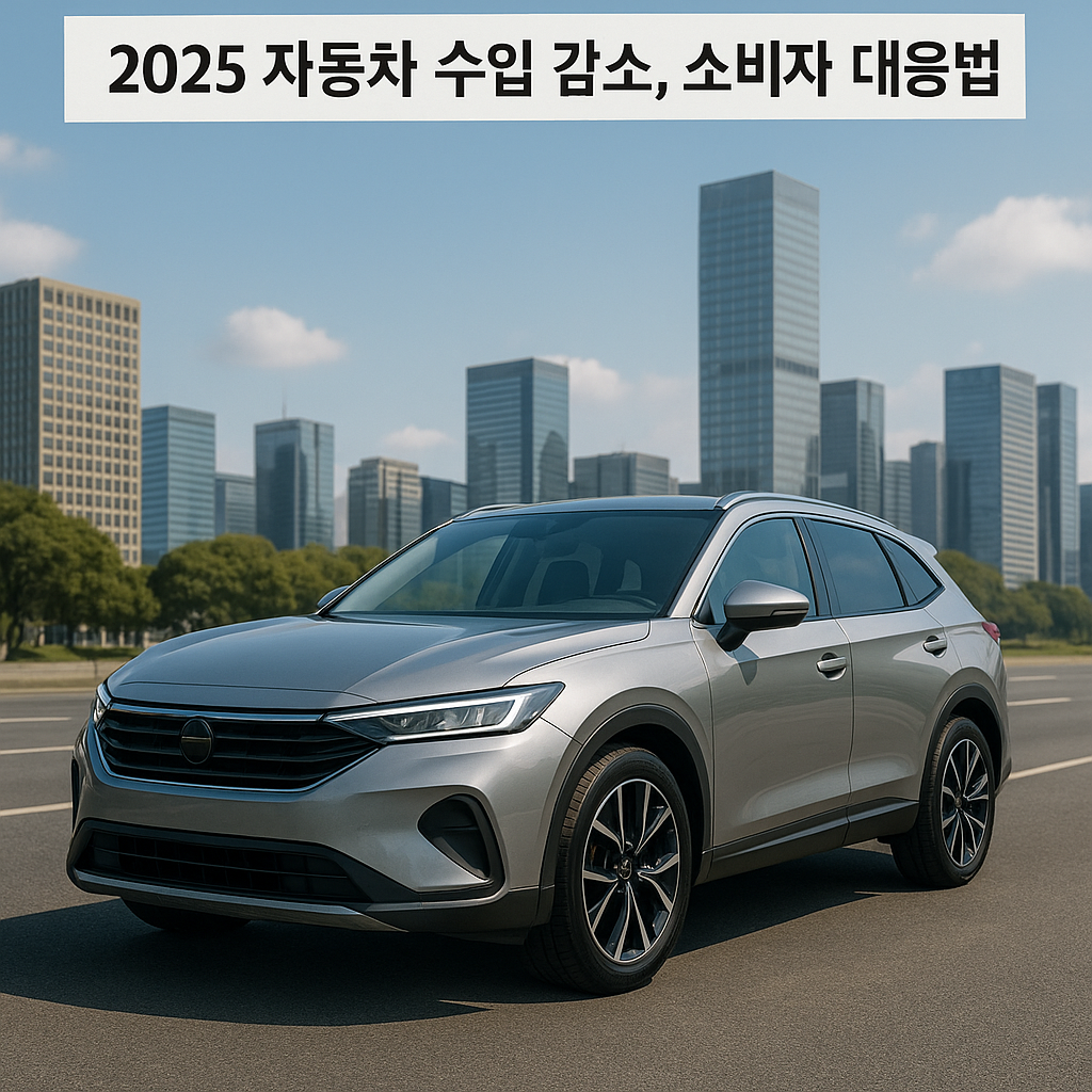You are currently viewing 2025 자동차 수입 감소, 소비자 대응법