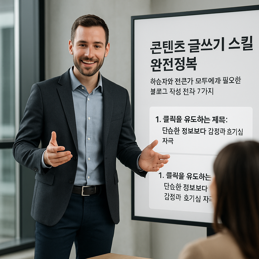 You are currently viewing 블로그 글쓰기 전략 7가지 정리