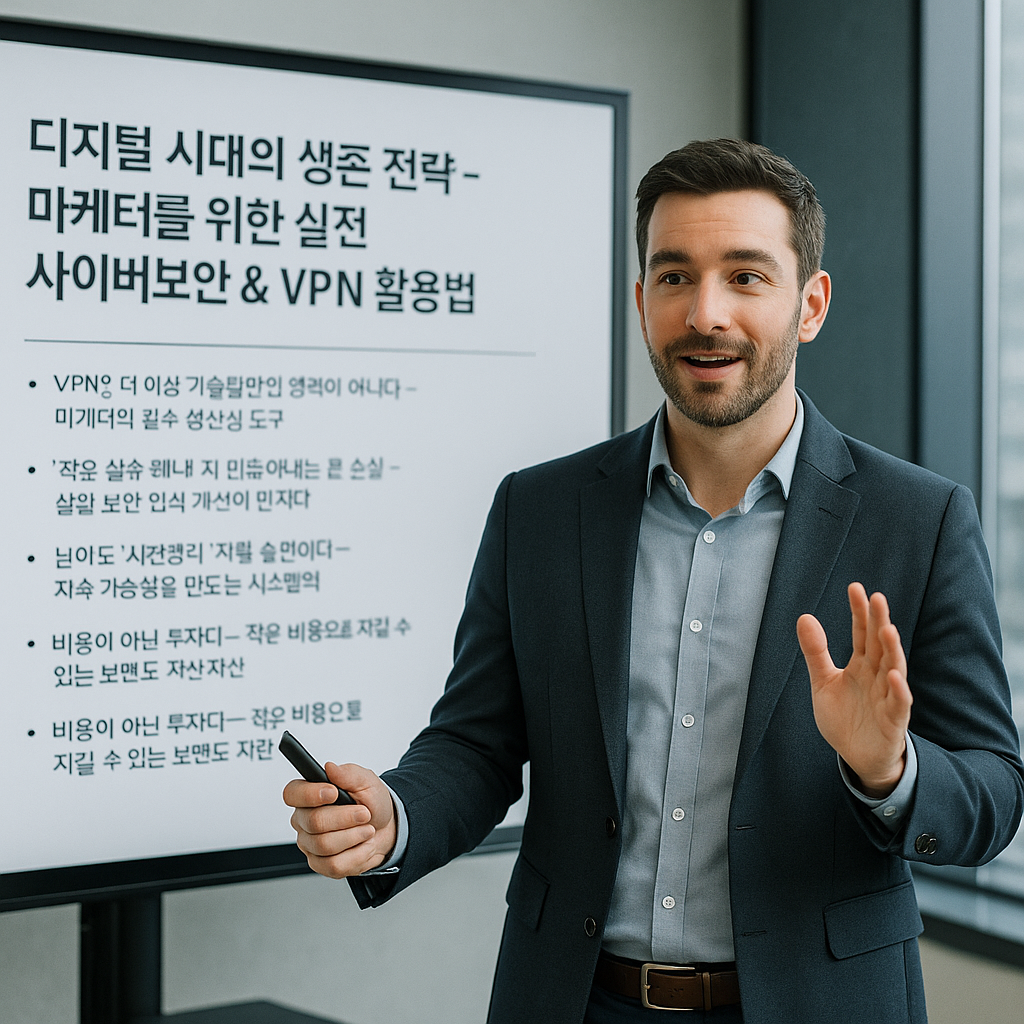 마케터를 위한 보안 생존 전략
